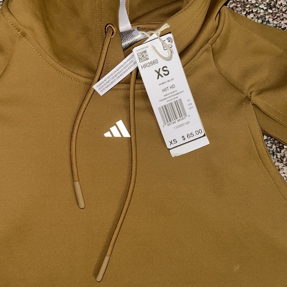 Nike HIIT AEROREADY CROP TRAINING HOODIE NWT size XS - Picture 3 of 3